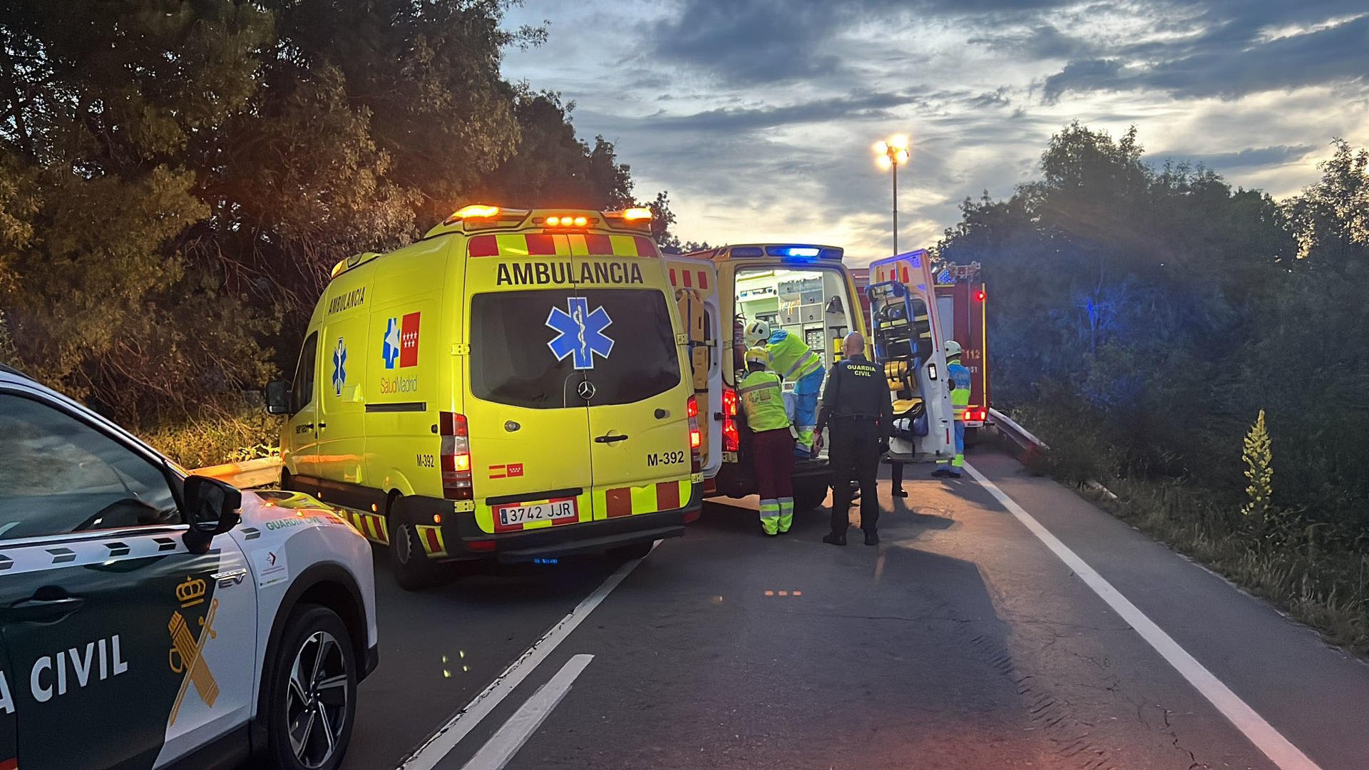 Accidente de tráfico mortal en Collado Villalba / EFE