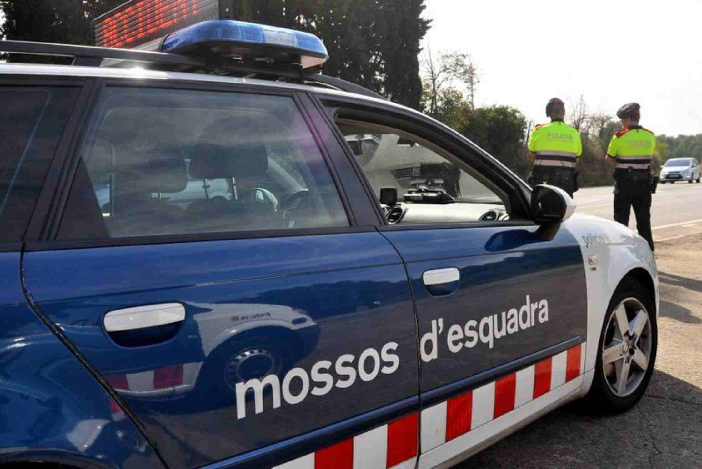 cotxe mossos transit accident