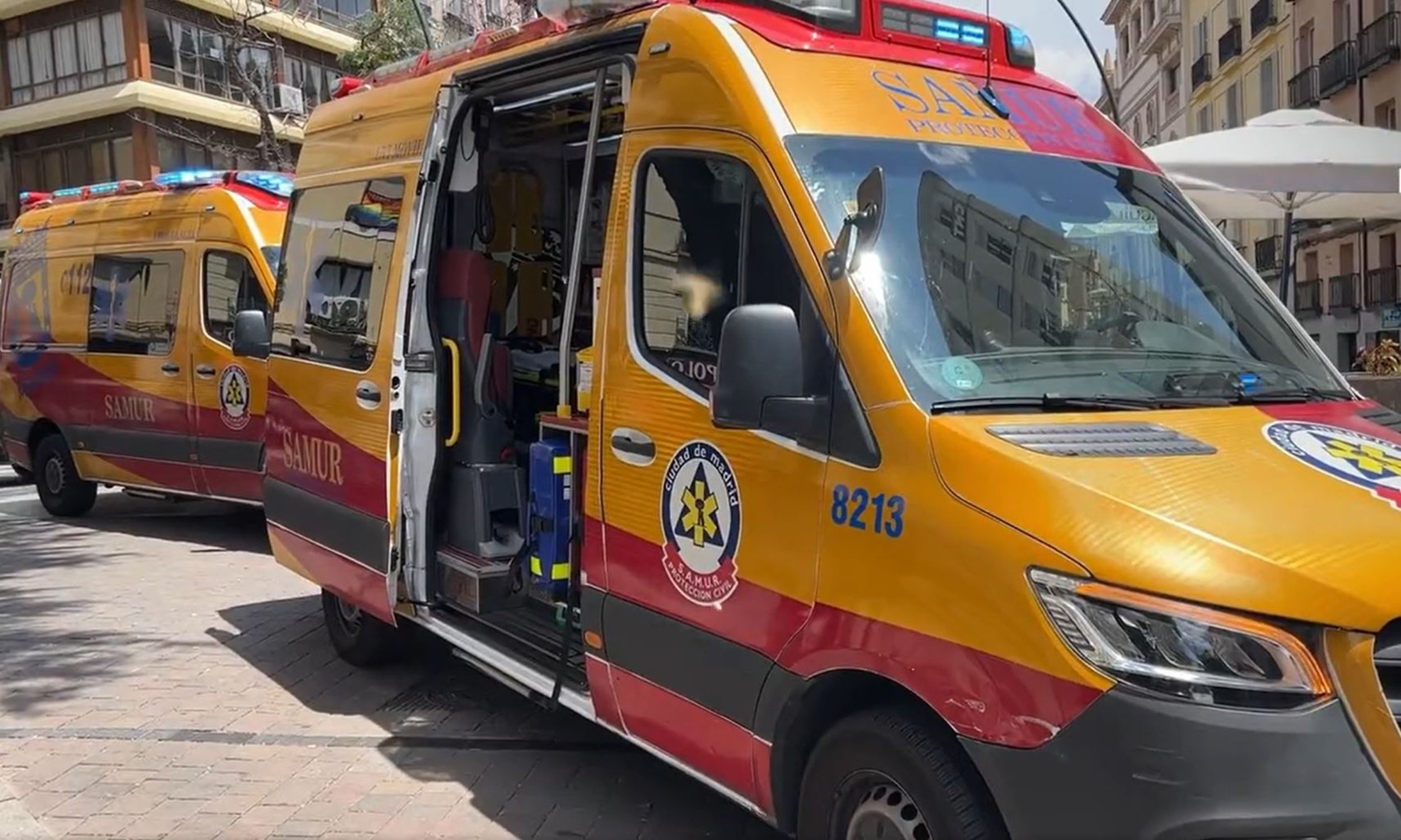 ambulancia samur madrid