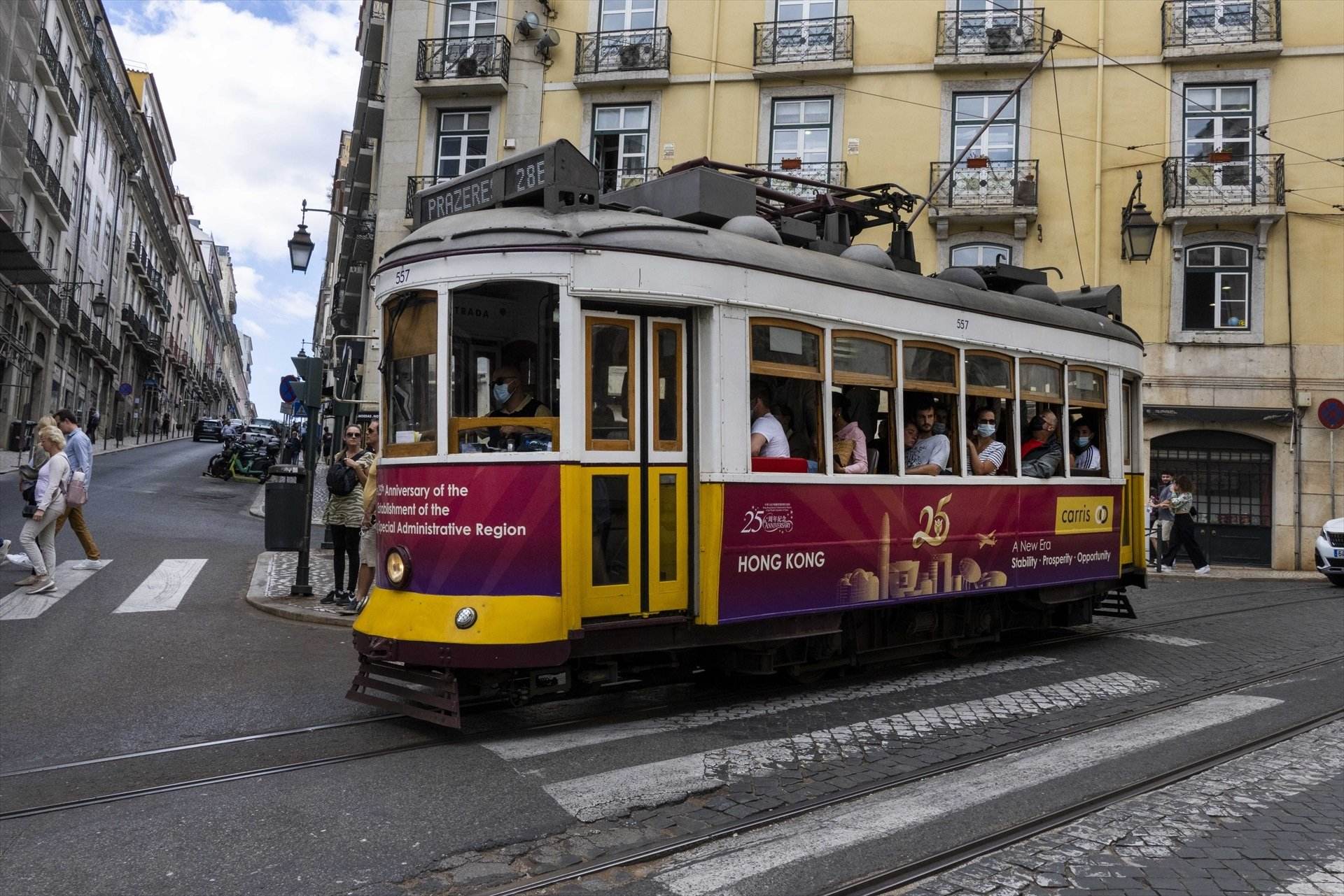 Un tramvia de Lisboa en una imatge d'arxiu / Jorge Castellanos, Contacto, Europa Press, arxiu