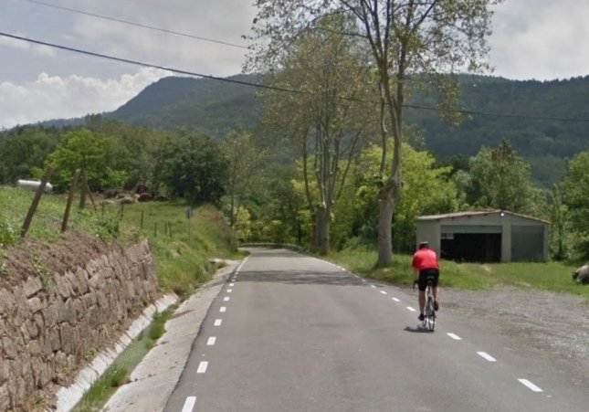 Ciclista Sant Agustí de Lluçanès