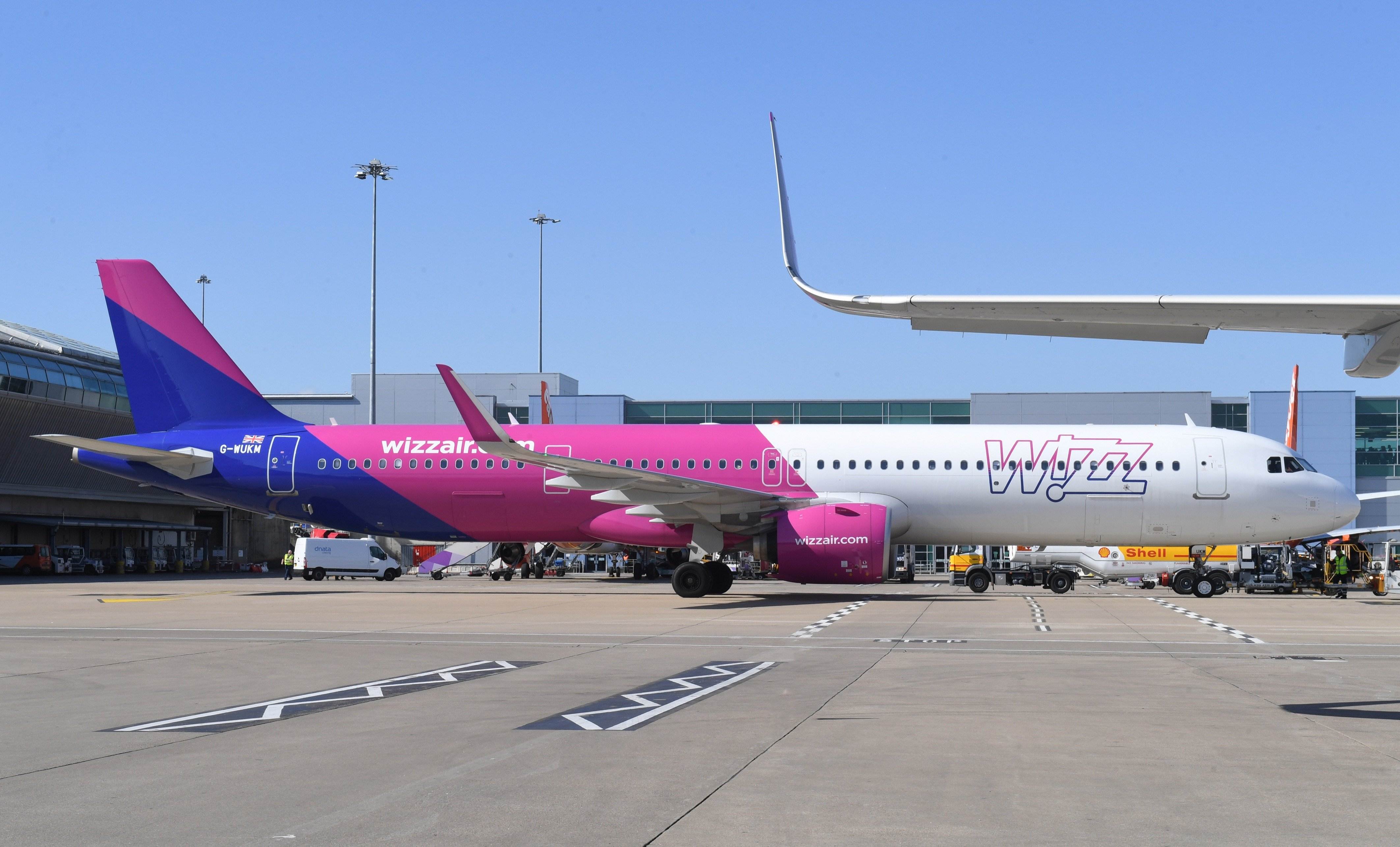 Un avió de Wizzair en una imatge d'arxiu / WA PRESS