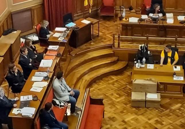 EuropaPress 4711616 juicio acusada inducir amigo matar padre 2019 vilanova geltru barcelona