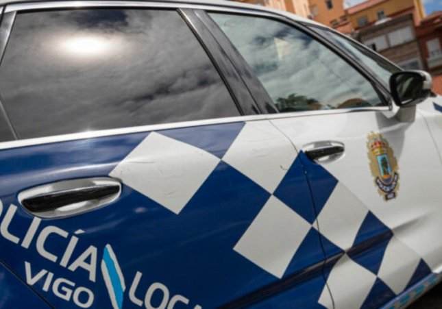 Un cotxe de la Policia Local de Vigo en una imatge d'arxiu / POLICIA LOCAL DE VIGO