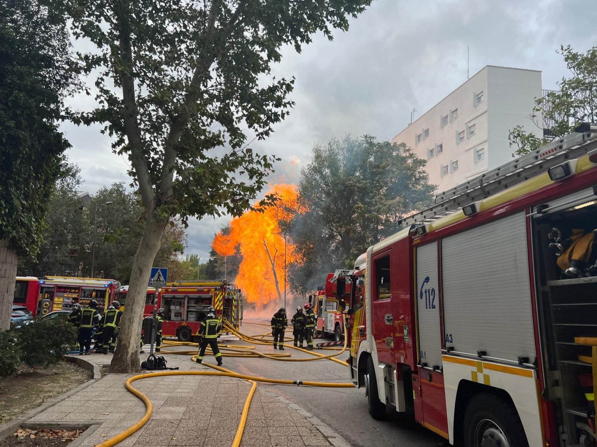 incendi ciutat universitaria madrid