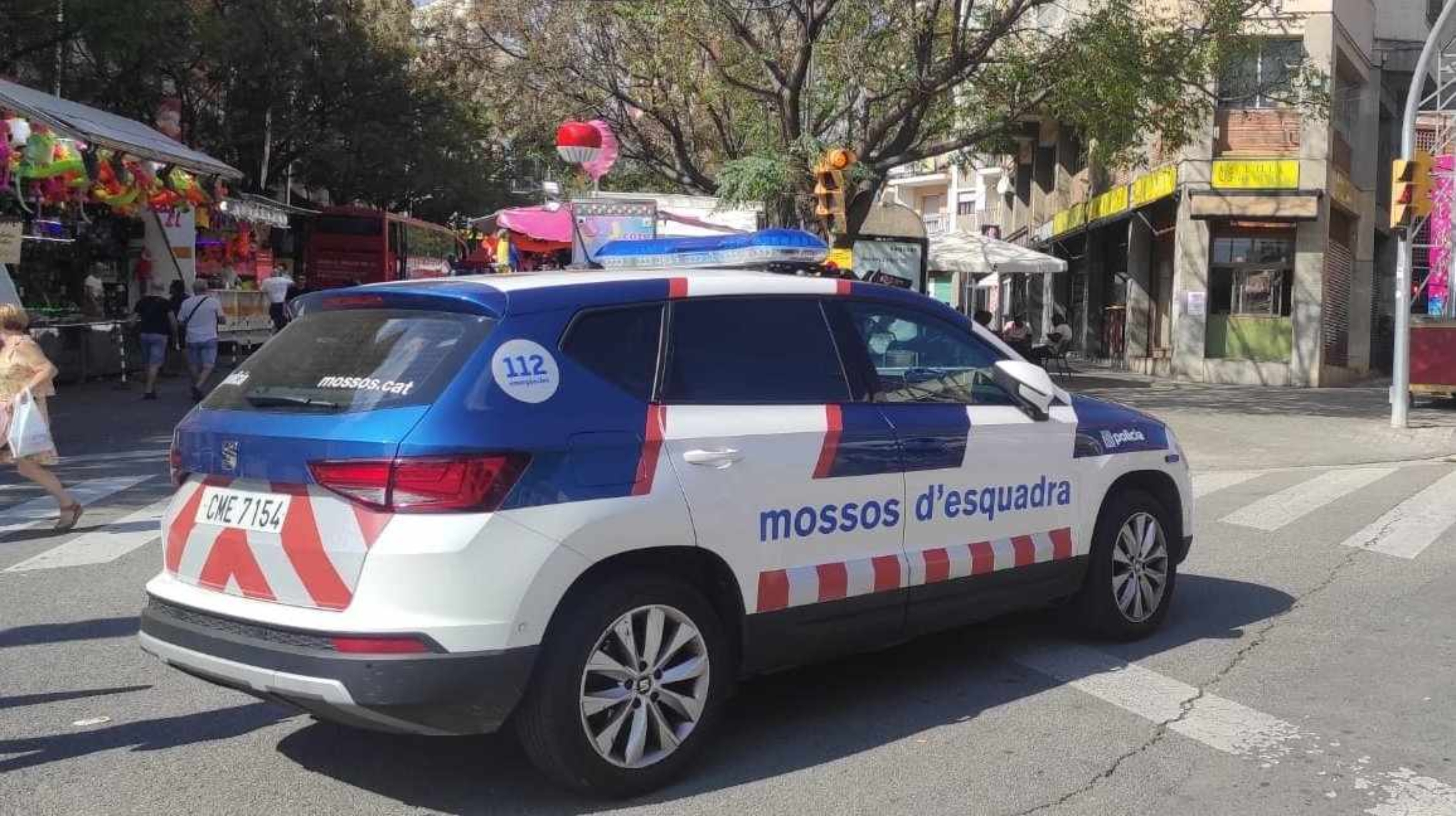 cotxe mossos hospitalet