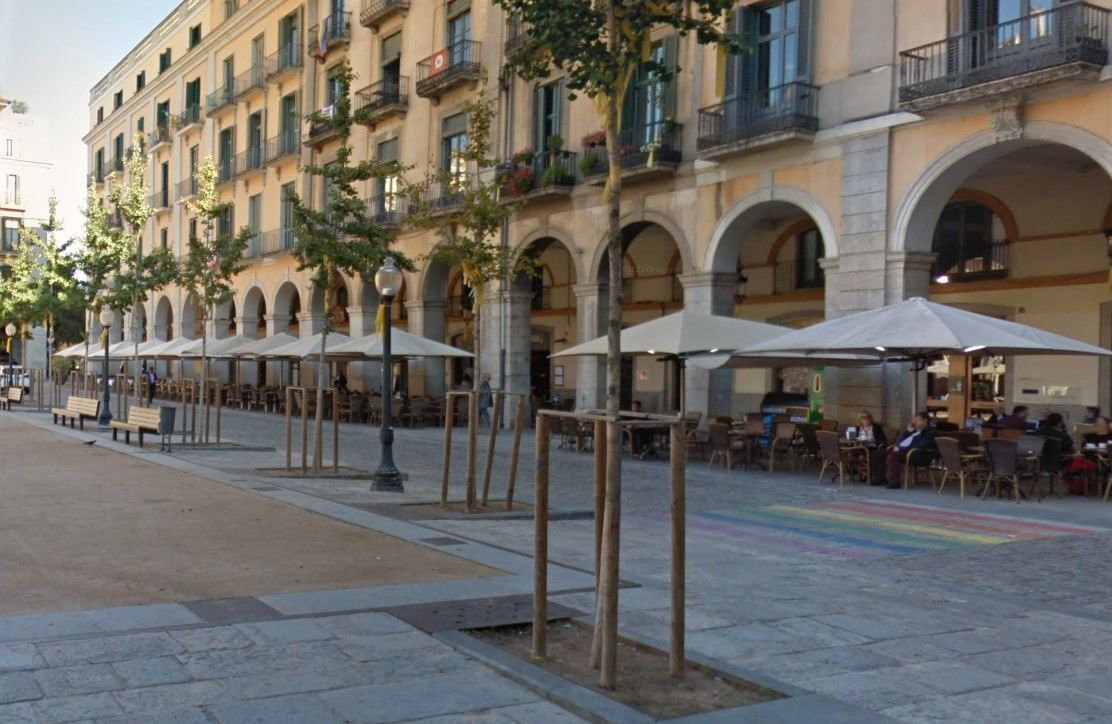 Plaça Independència Girona