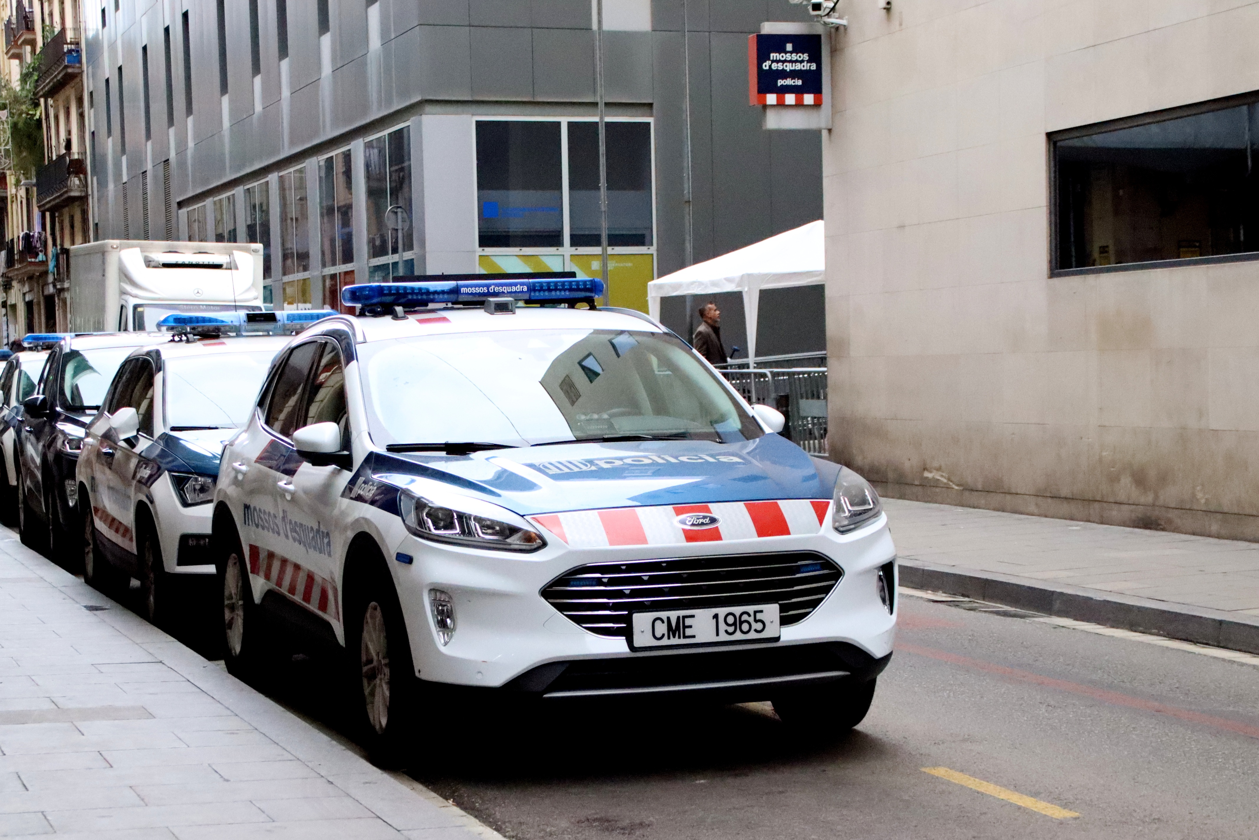 Noves Garjoles a la comissaria dels Mossos d'Esquadra de Ciutat Vella, a Barcelona / Foto: Blanca Blay