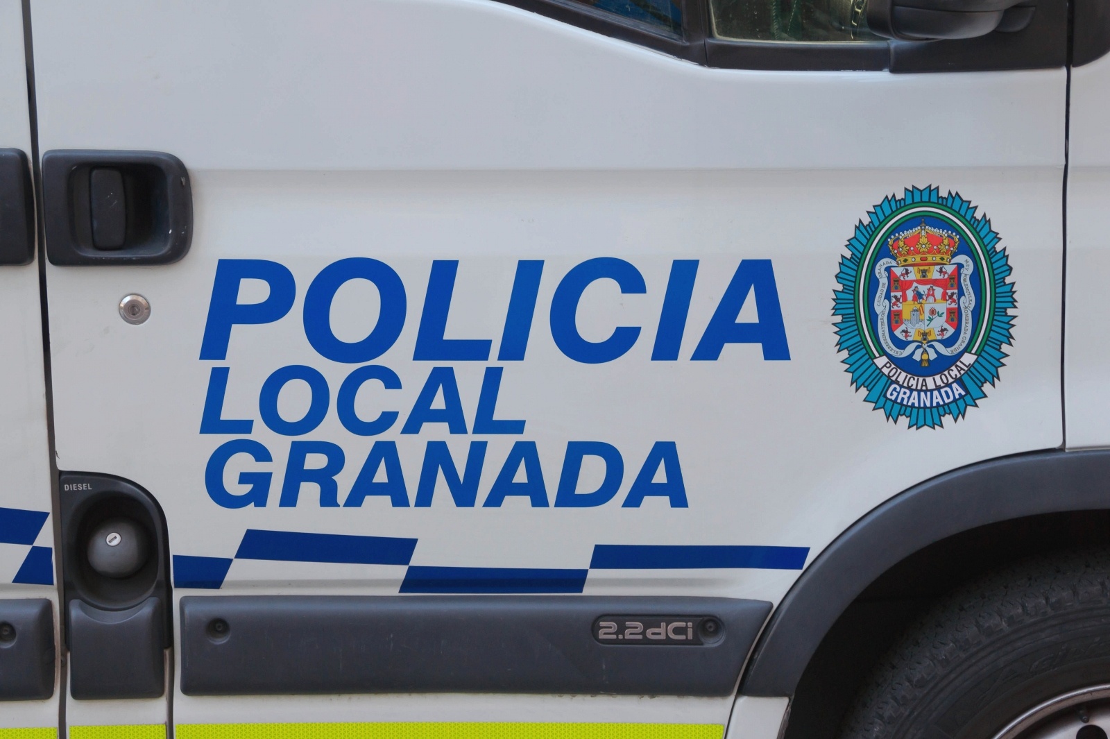 Policia local Granada car detail (1)