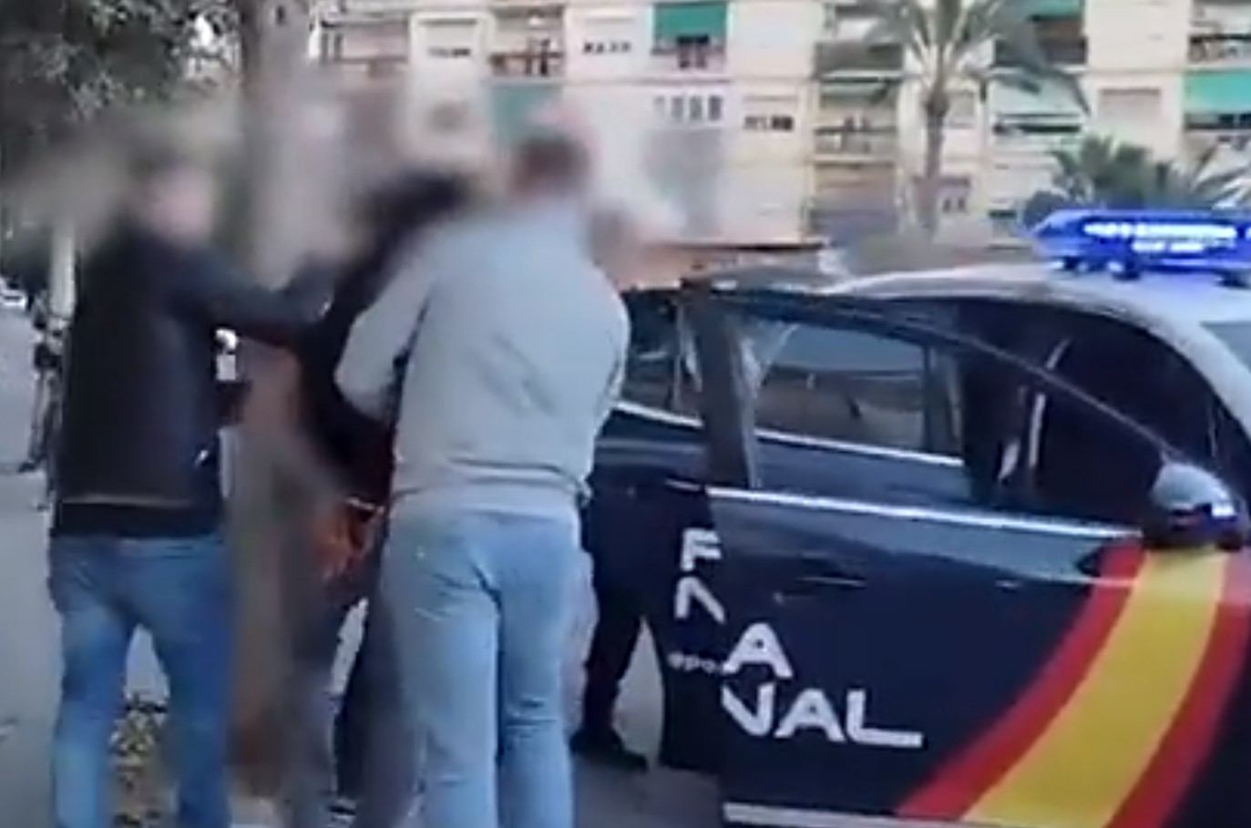 Detencion fugitivo de Bélgica en Alicante CNP