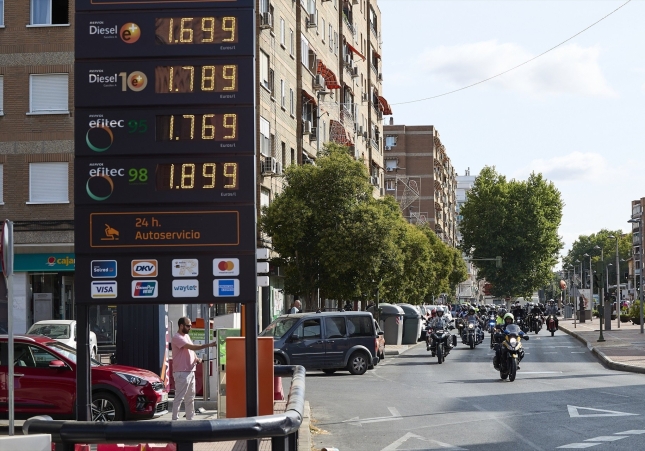 precio gasolinera europa press