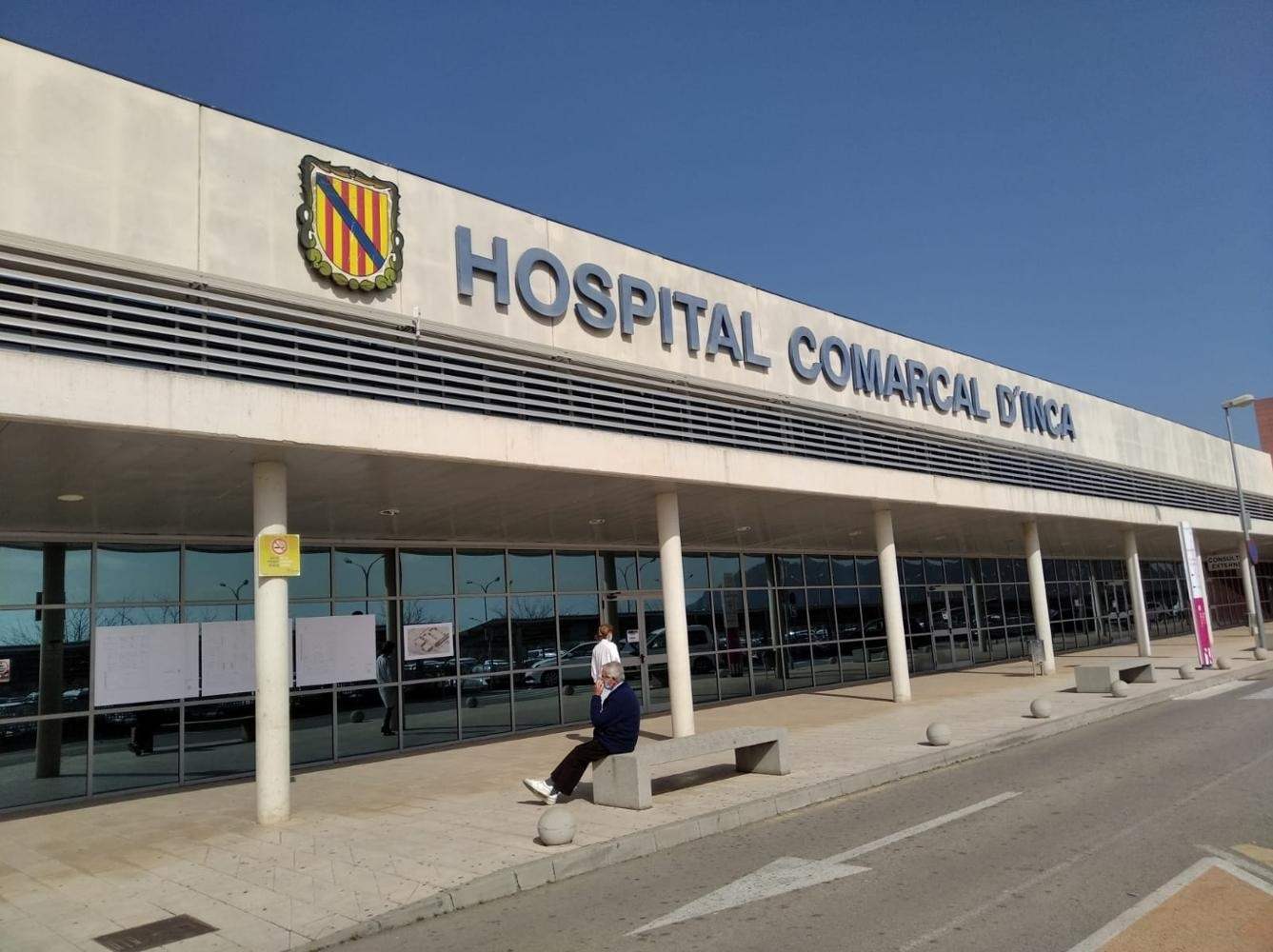 Entrada a l'Hospital Comarcal d'Inca, a Mallorca / CONSELLERIA DE SALUT I CONSUM