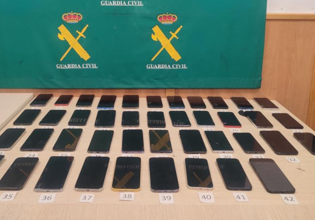 mobils robats maspalomas guardia civil
