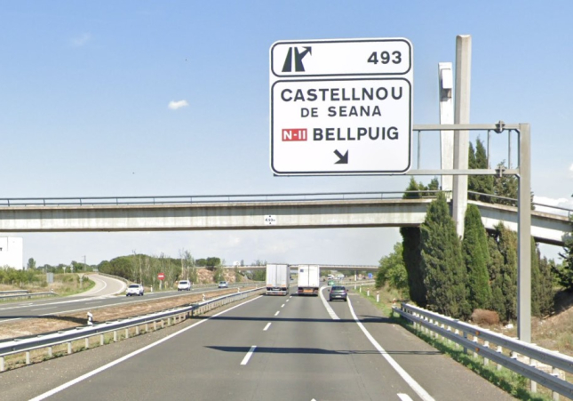 Vehicle castellnou seana detingut