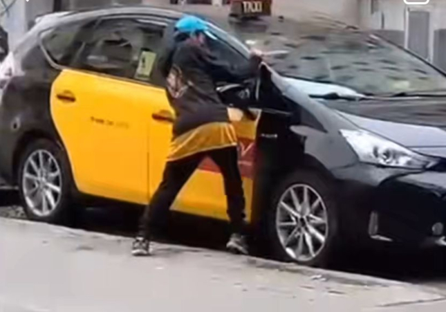 robatori taxi badalona