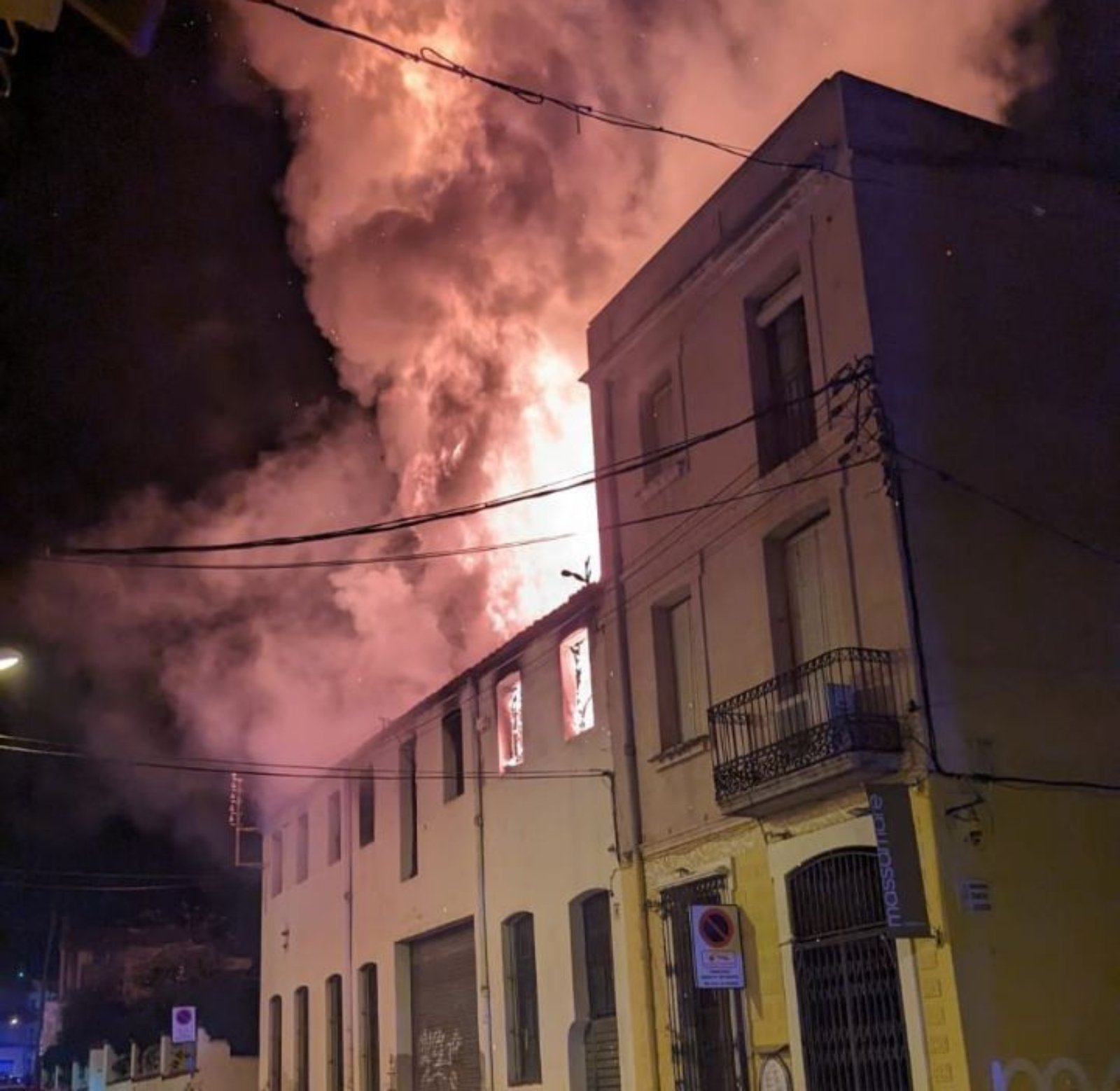 incendi canet de mar