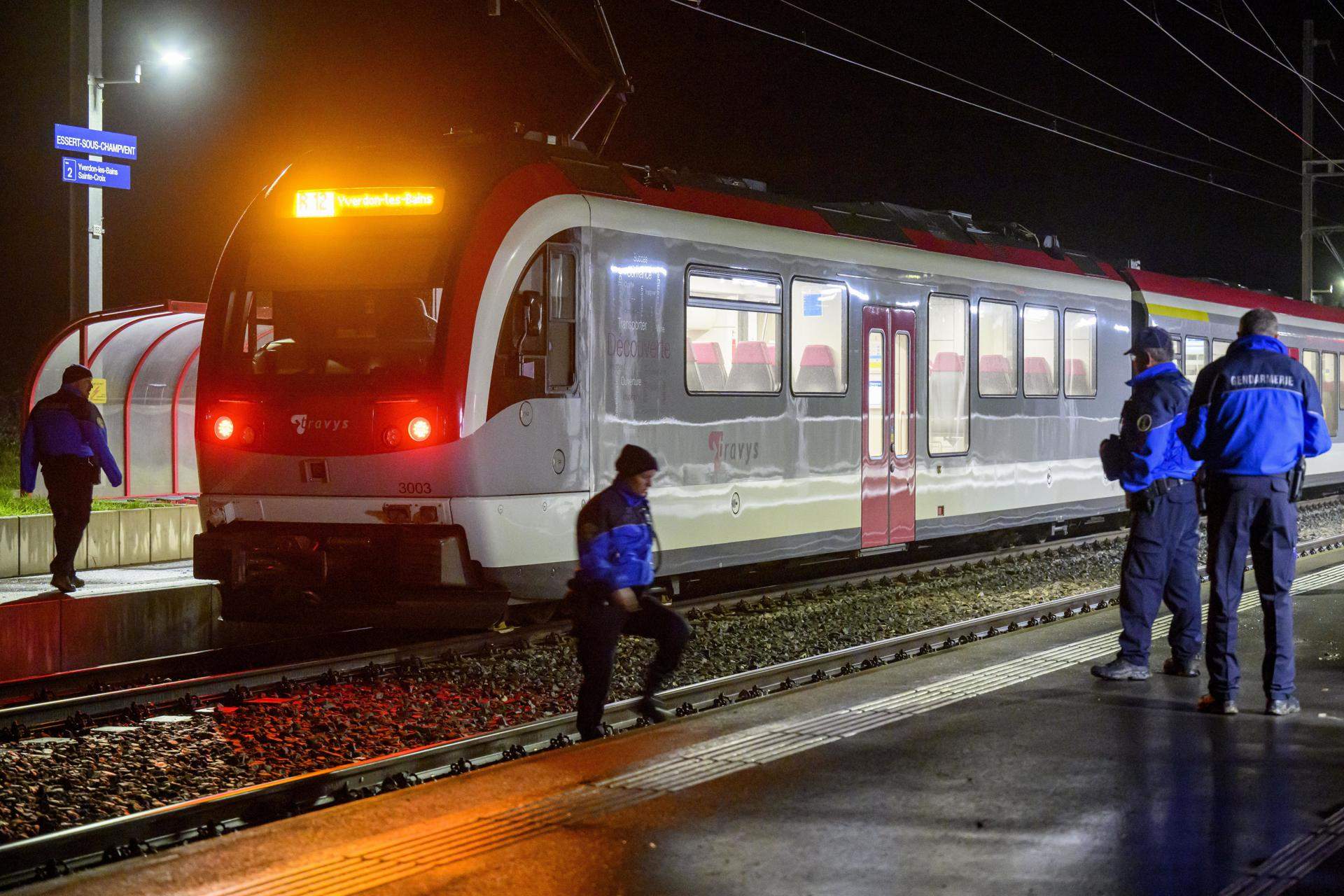 Tren secuestrado en Suiza / Laurent Gillieron, EPA, EFE