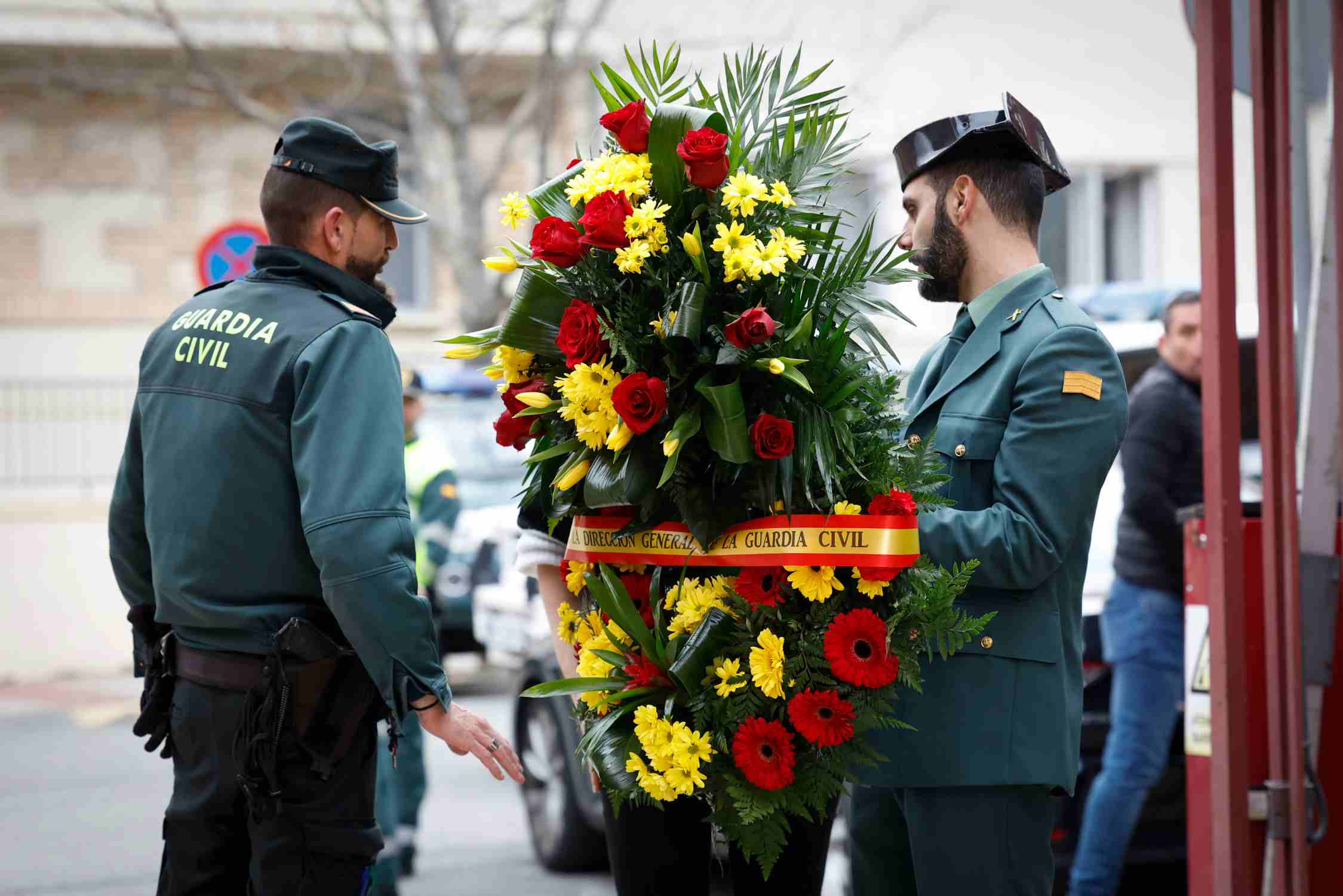 funeral guardies civils morts barbate villar lopez efe