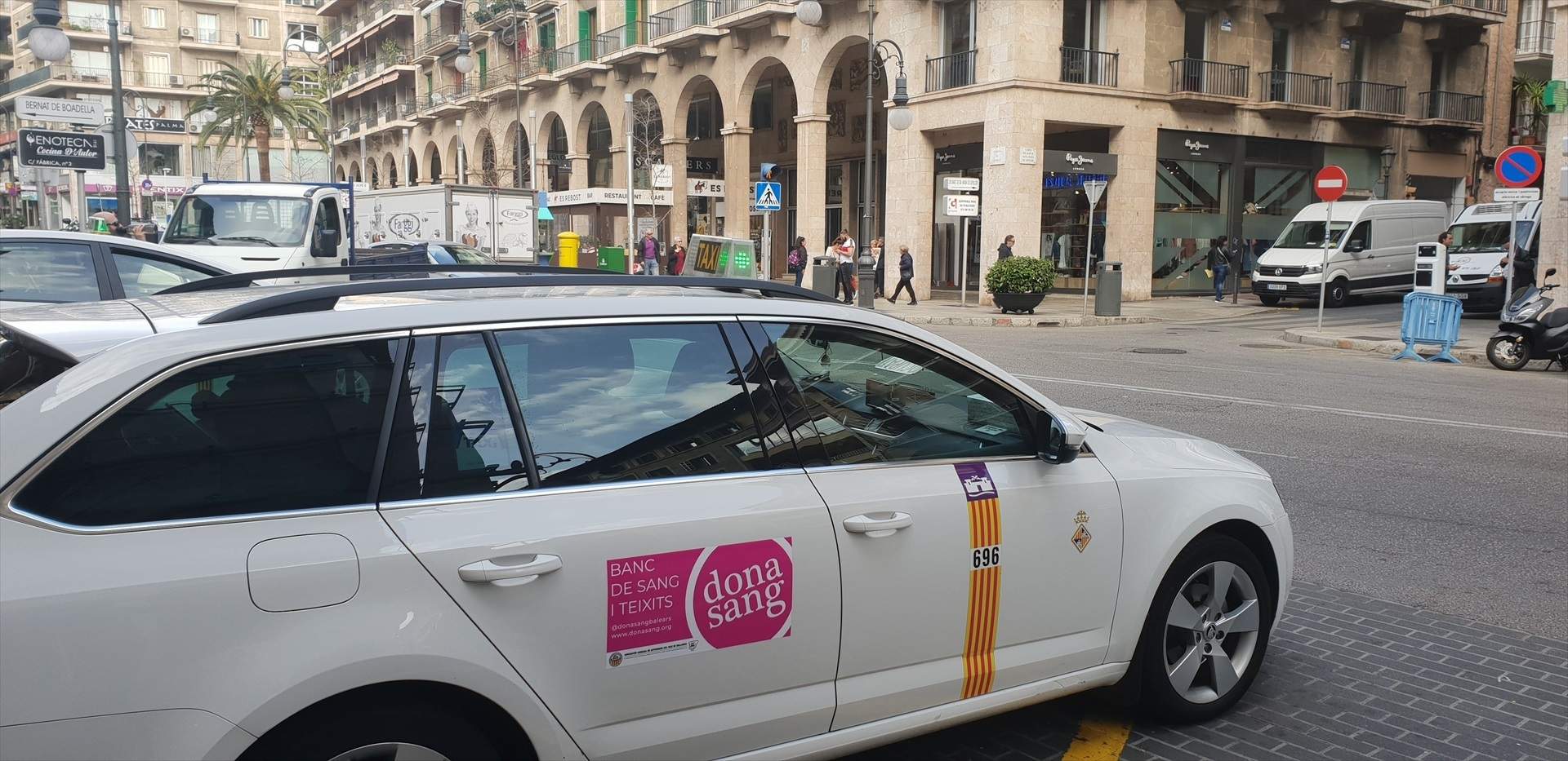 Un taxi de Palma en una imagen de archivo / FBSTIB - Europa Press