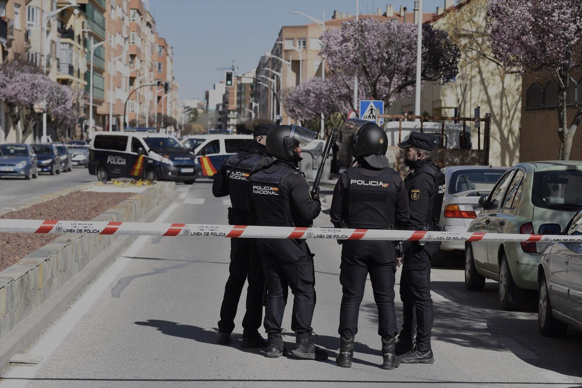 Despliegue policial por el atrincheramiento de un hombre en una vivienda de Albacete / Víctor Fernández, Europa Press