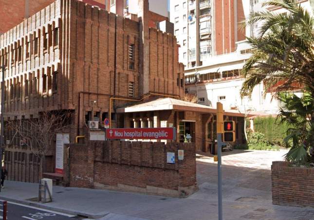 Nou hospital evangèlic Gràcia Barcelona