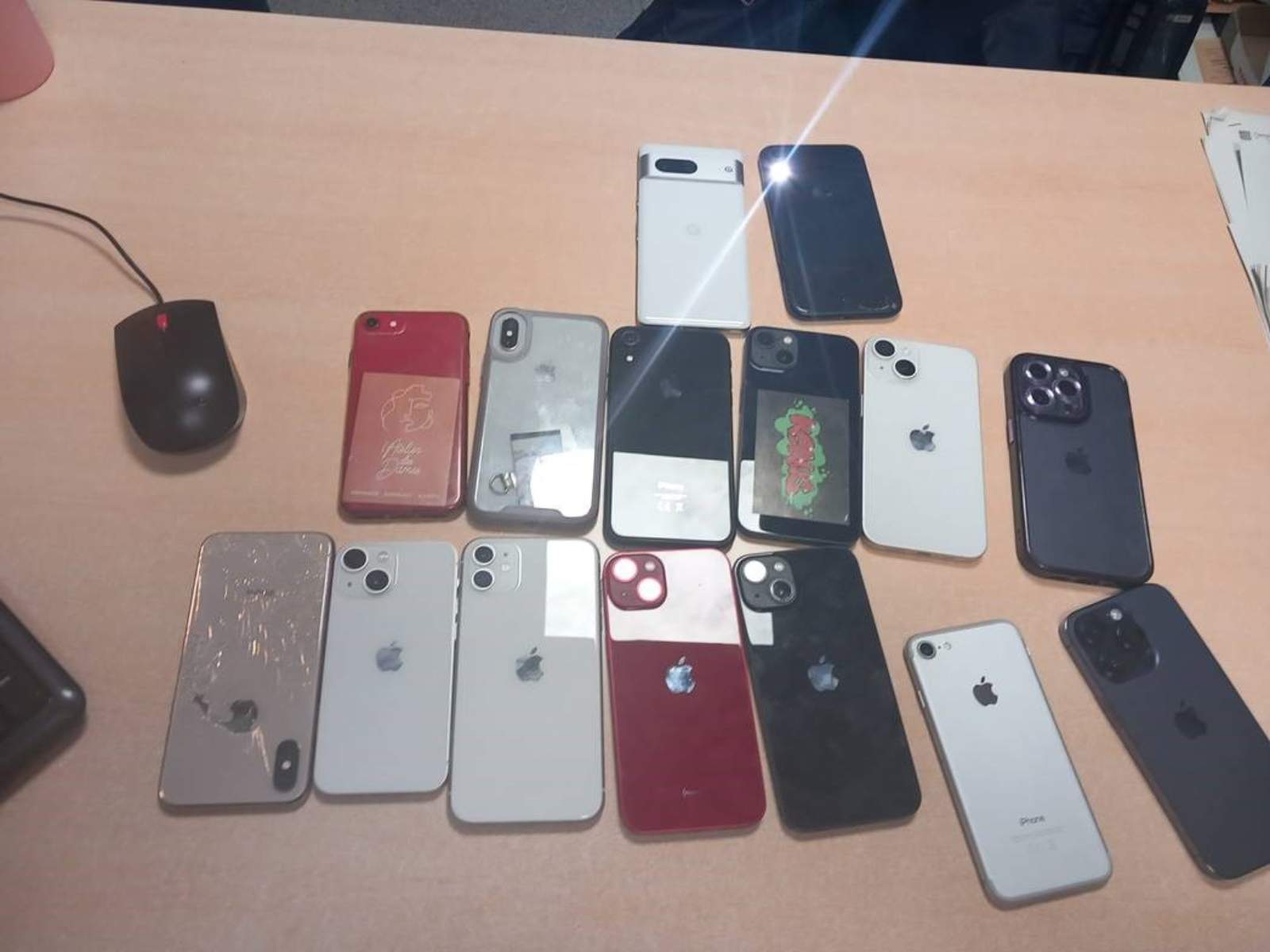 Mòbils robats Falles de València