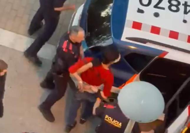 agressió mossos salt
