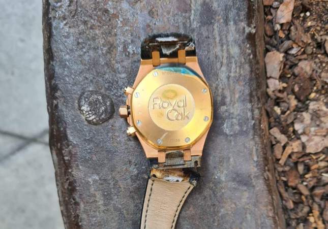 El reloj de lujo que intentaron robar en Barcelona este domingo / GUB