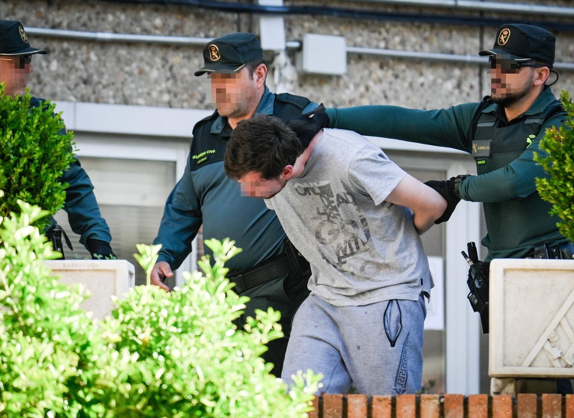 EuropaPress 5891607 detenidos crimen chiloeches sale comandancia guardia civil guadalajara
