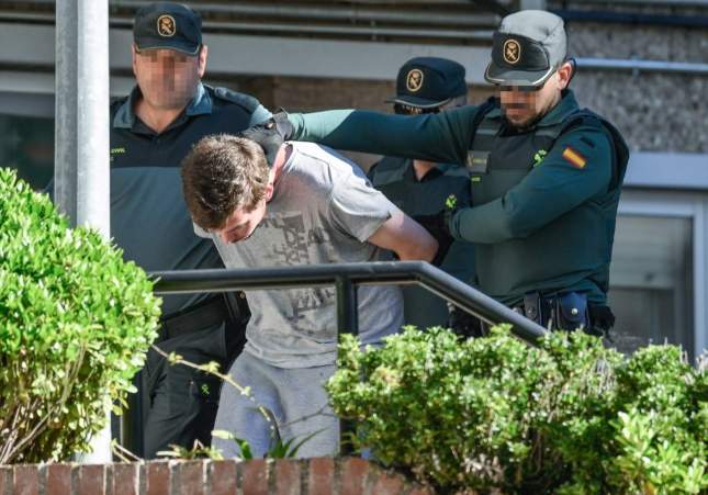 EuropaPress 5891675 detenidos crimen chiloeches sale comandancia guardia civil guadalajara (1)