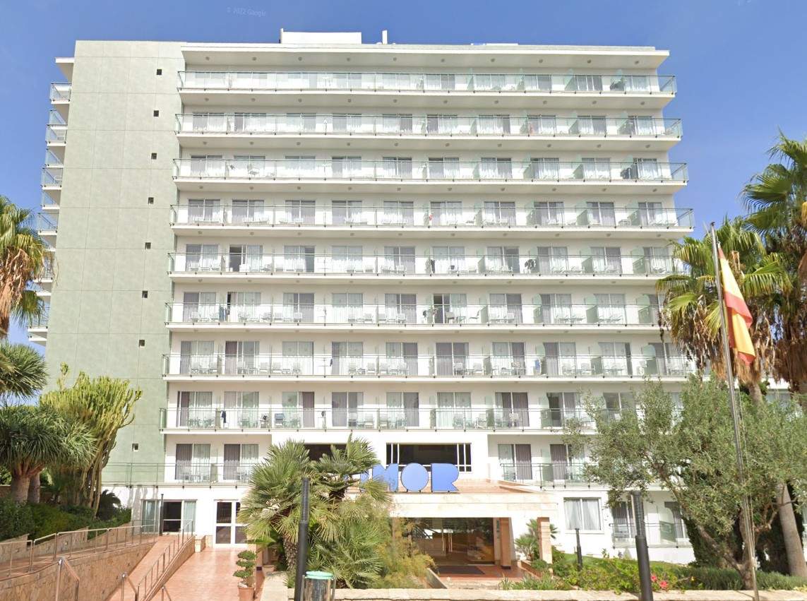 Hotel Palma Mallorca muerto Google Street View
