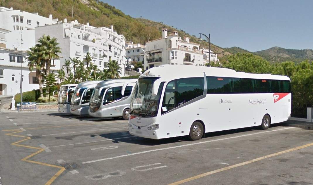 Bus Mijas Google Street View