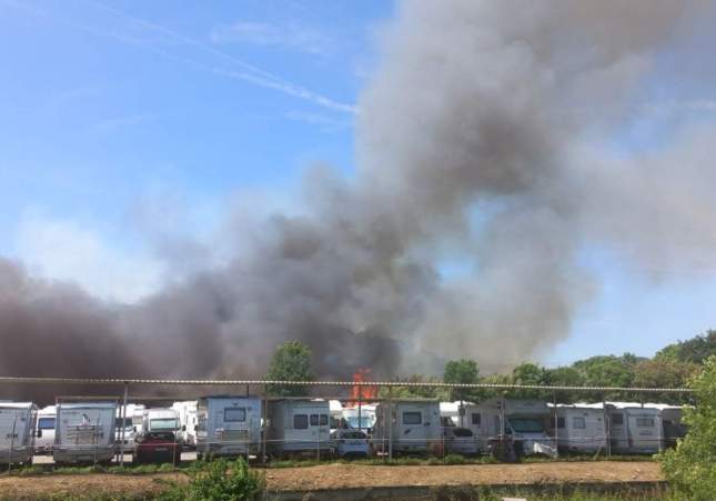 incendi autocaravanes cerdanyola