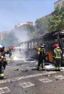 autocar bomberos barcelona