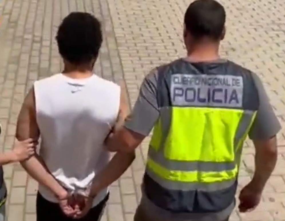 Sicario dominicano detenido en Madrid CNP