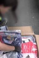 Camisetas fútbol falsas intervenidas por la Policía Nacional en Madrid CNP