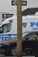 EuropaPress 5618498 03 december 2023 us new york an nypd crime scene unit car park at crime (1)
