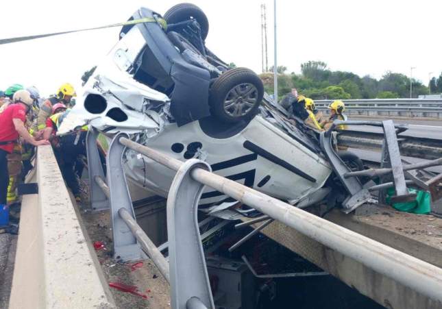 accident ripollet bombers