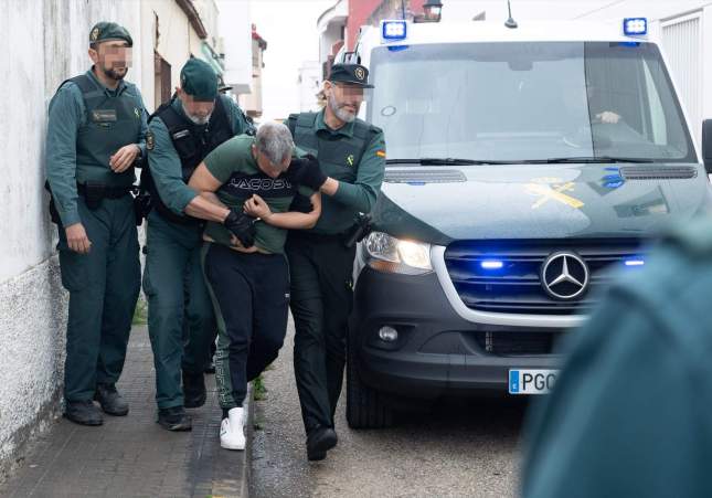 Primers detinguts en passar a disposició judicial el passat 12 de febrer en Barbate / Francisco J. Olmo, Europa Press