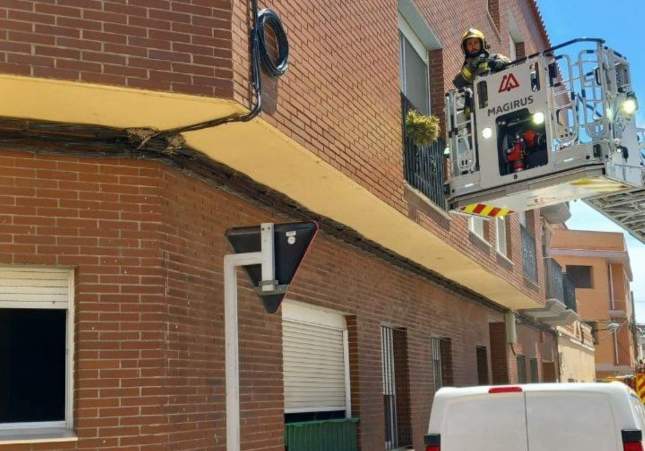 Actuación Bomberos Camarles