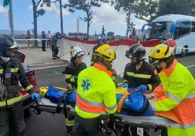 accidente barcelona