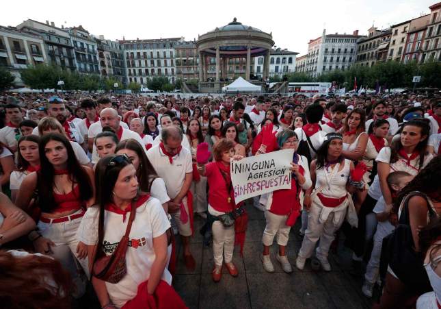 manifestacio agressio sexual sanfermines jesus diges efe