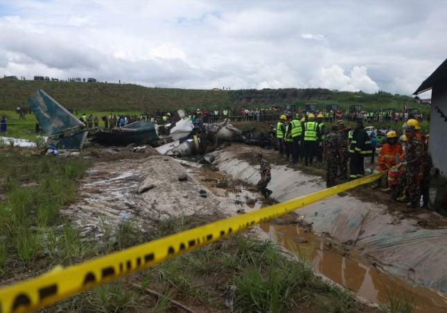 EuropaPress 6105144 24 july 2024 nepal kathmandu rescuers work after saurya airlines plane (1)