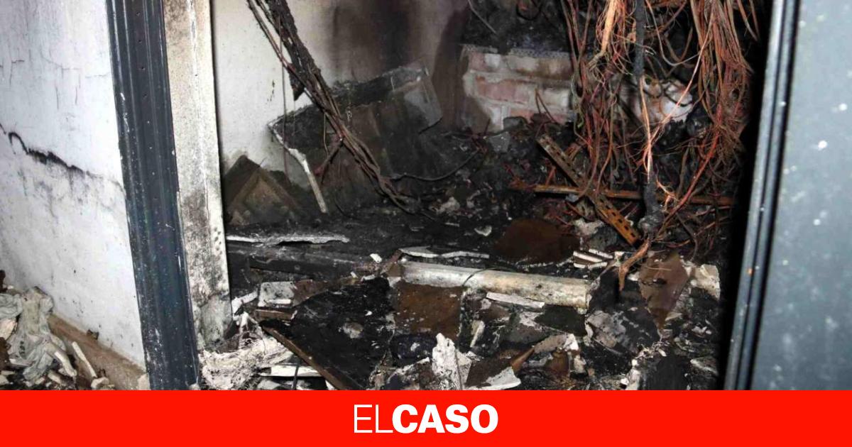 Doce heridos y un perro muerto en el incendio de un edificio en Lleida ...