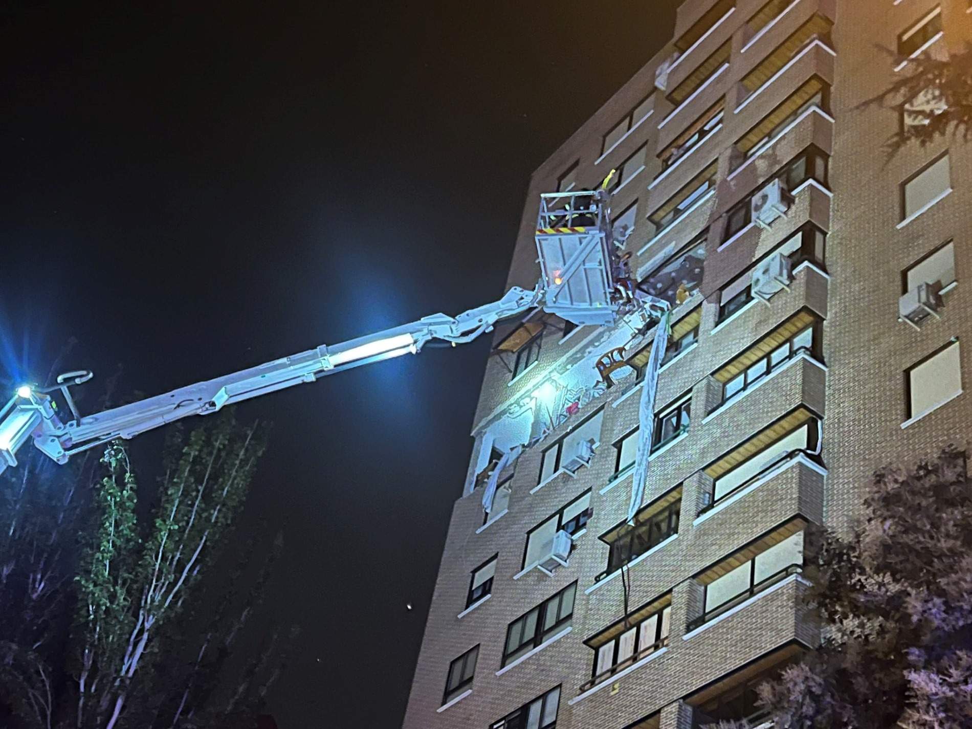 Explosión de un piso en Madrid Emergencias Madrid