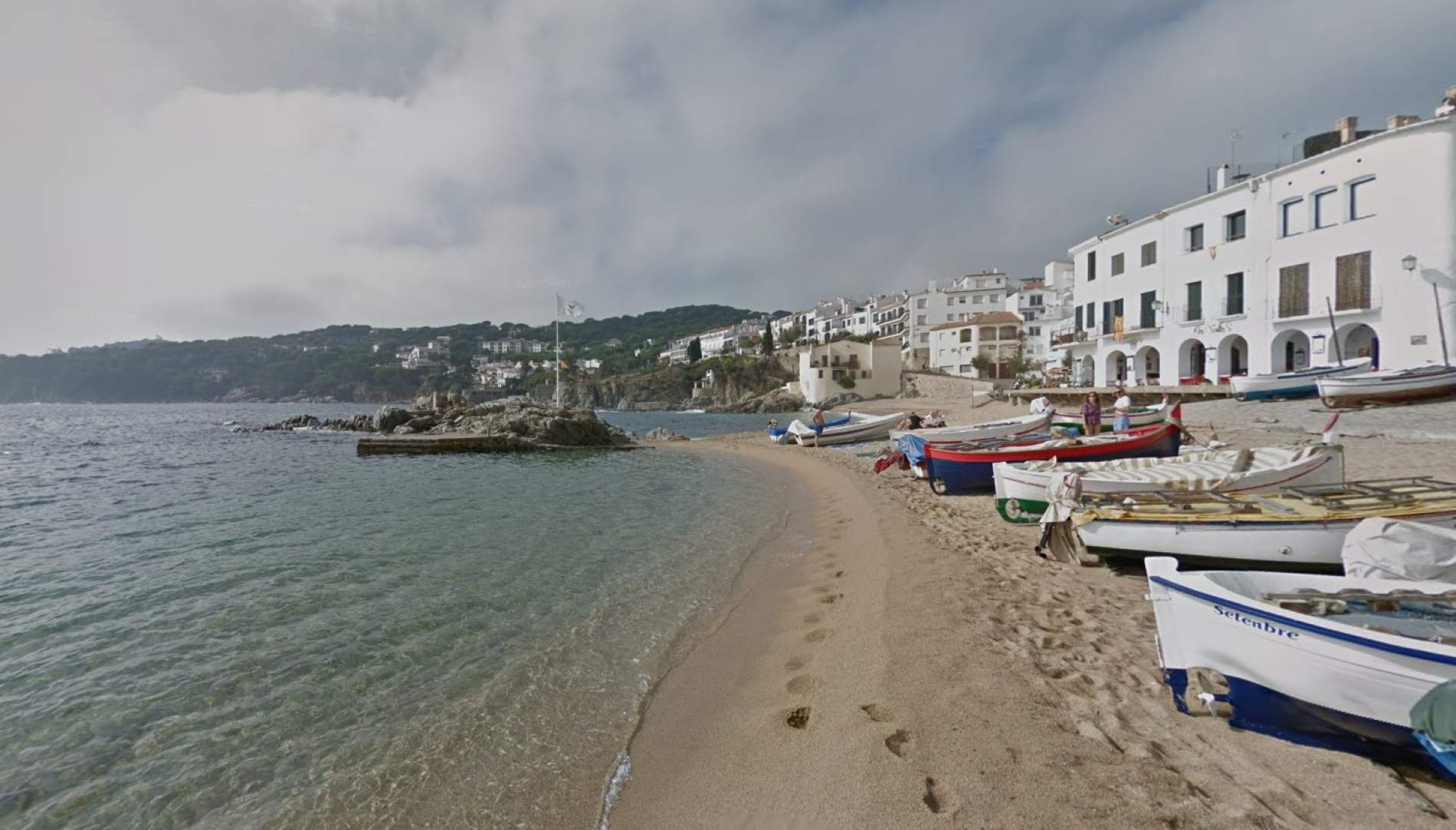 platja port bo palafrugell google street view