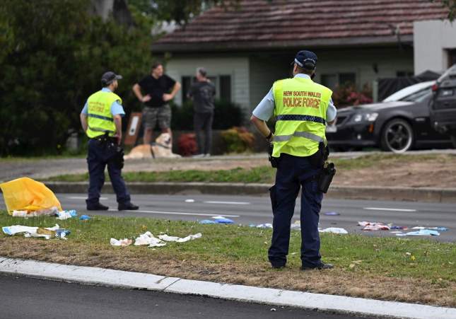 Dos policías en el lugar de los hechos, en Sídney (Australia) / Dean Lewins, AAP, dpa, Europa Press