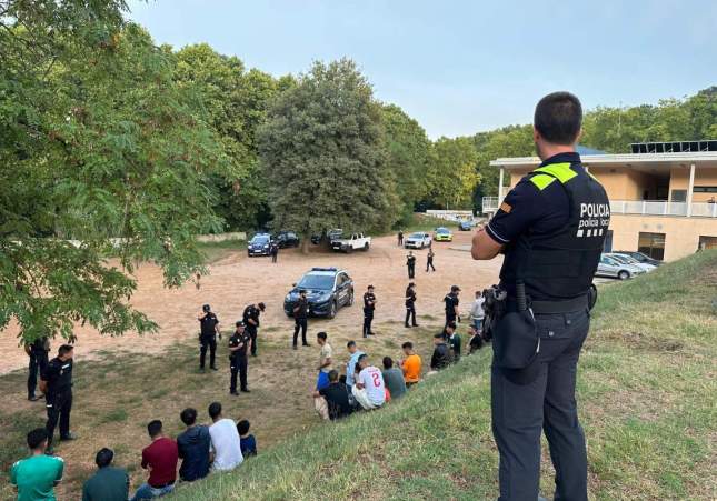 Detenció grupal Arbúcies (1)