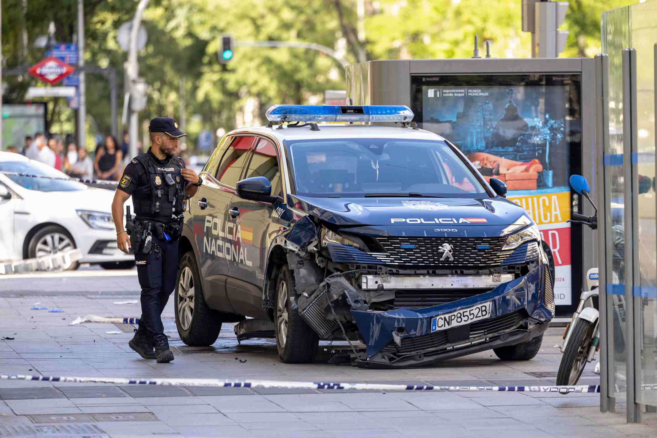 atropellament policia madrid daniel gonzalez efe