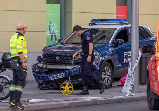 atropellament patrulla policia madrid daniel gonzalez efe